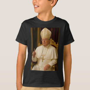 Camiseta Trump como Iglesia del Vaticano