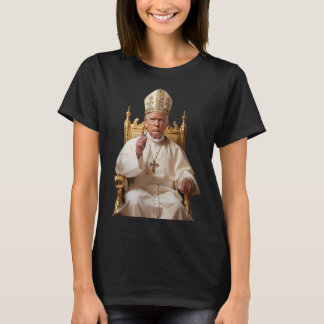 Camiseta Trump como Iglesia del Vaticano