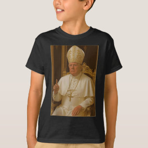 Camiseta Trump como Iglesia del Vaticano
