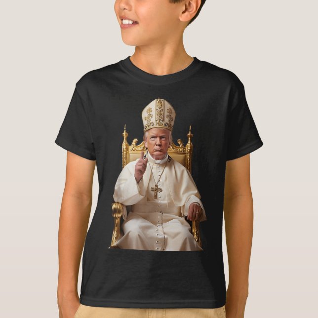Camiseta Trump como Iglesia del Vaticano (Anverso)