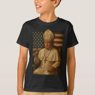 Camiseta Trump como Iglesia del Vaticano El Papa Republican