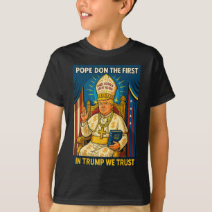 Camiseta Trump como Papa de la Iglesia del Vaticano - Meme 