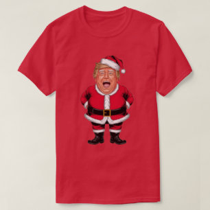 Camiseta Trump como Santa Claus
