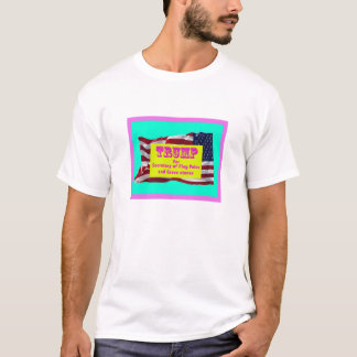 Camiseta Trump como Secretario de Postes de Banderas y Lápi