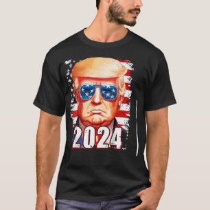 Camiseta Trump con gafas de sol