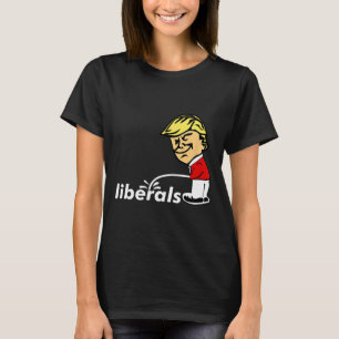 Camiseta Trump, contra el liberalismo Donald Trump