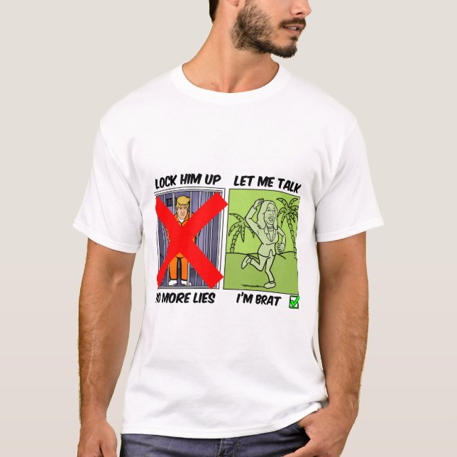 Camiseta Trump contra Kamala (Anverso)