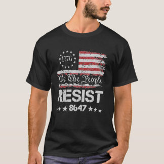 Camiseta Trump contra Trump 8647 se resiste a destituir a T