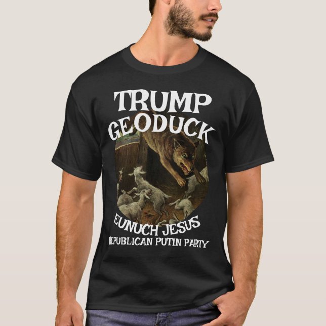 Camiseta Trump Cordero Cordero Cordero Jesús Fiesta Republi (Anverso)