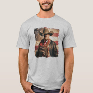 Camiseta Trump Cowboy