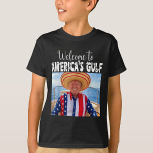 Camiseta Trump da la bienvenida a Trump, el cómico Trump en