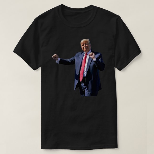 Camiseta TRUMP DANCE - high quality Sticker (Diseño del anverso)