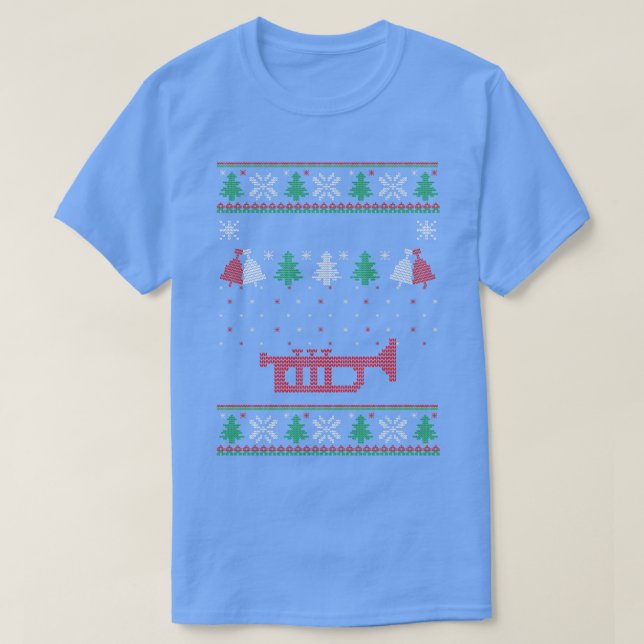 Camiseta Trump de Navidades feos (Diseño del anverso)