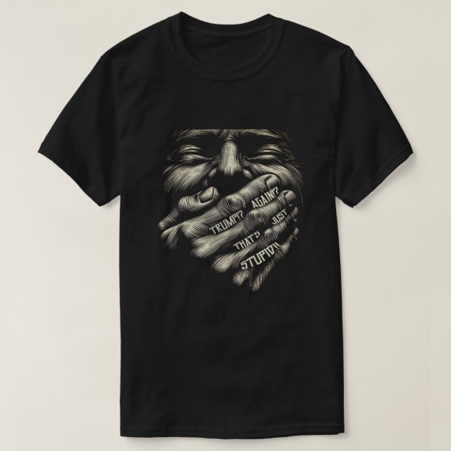 CAMISETA ¿TRUMP DE NUEVO? (Diseño del anverso)