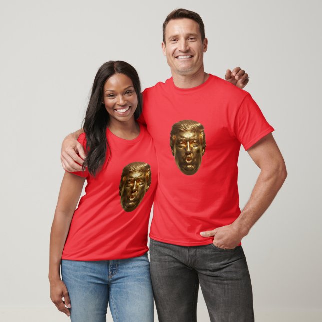 Camiseta Trump de oro (Unisexo)