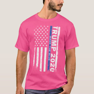Camiseta Trump de vuelta a la línea azul Trump