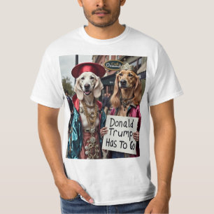 Camiseta Trump debe irse a la política del DEI