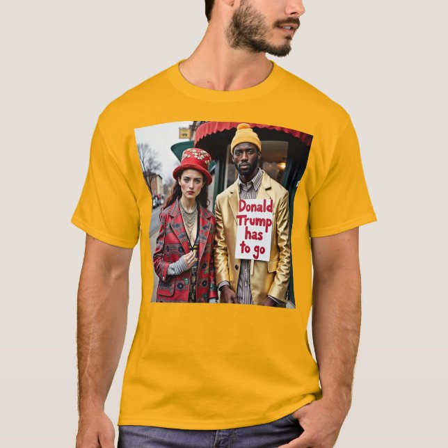 Camiseta Trump debe irse a la política del DEI (Anverso)