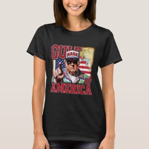 Camiseta Trump, Del Golfo De Ee.Uu., Saludo Desde El Patrio