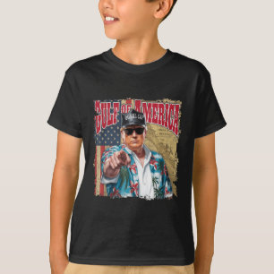 Camiseta Trump, Del Golfo De Ee.Uu., Saludo Desde El Patrio