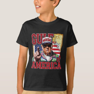 Camiseta Trump, Del Golfo De Ee.Uu., Saludo Desde El Patrio