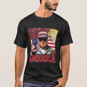 Camiseta Trump, Del Golfo De Ee.Uu., Saludo Desde El Patrio