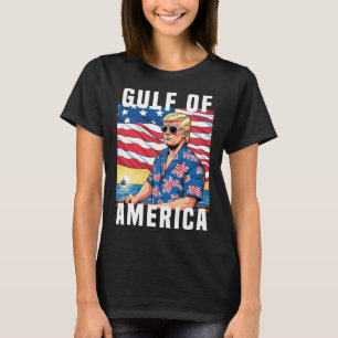 Camiseta Trump, Del Golfo De Ee.Uu., Saludo Desde El Patrio