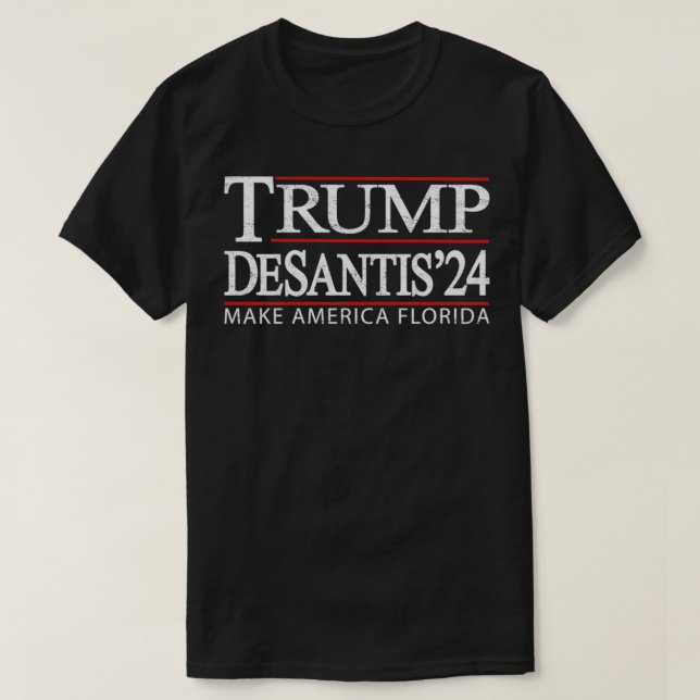 Camiseta Trump DeSantis 2024 Pullover (Diseño del anverso)