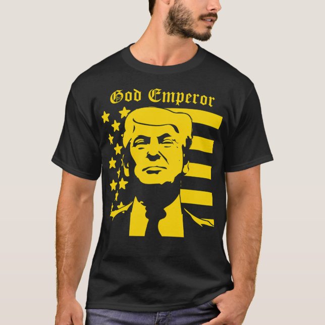 Camiseta Trump - Dios Emperador (Anverso)