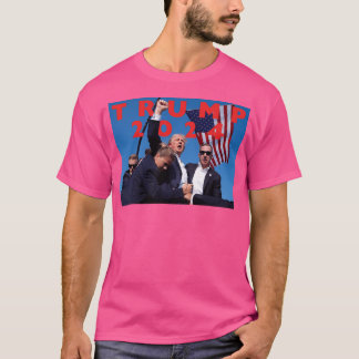 Camiseta Trump Disparó En Oído
