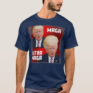 Camiseta Trump divertidísimo en el trazo de alta gama