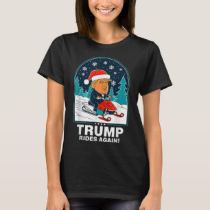 Camiseta Trump divertido vuelve a moverte de nieve en invie