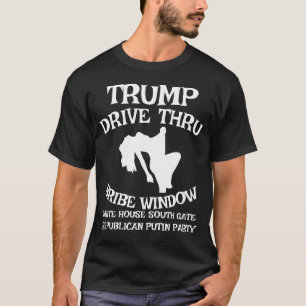 Camiseta Trump DriveThru Club de Caballeros Chicas Jóvenes