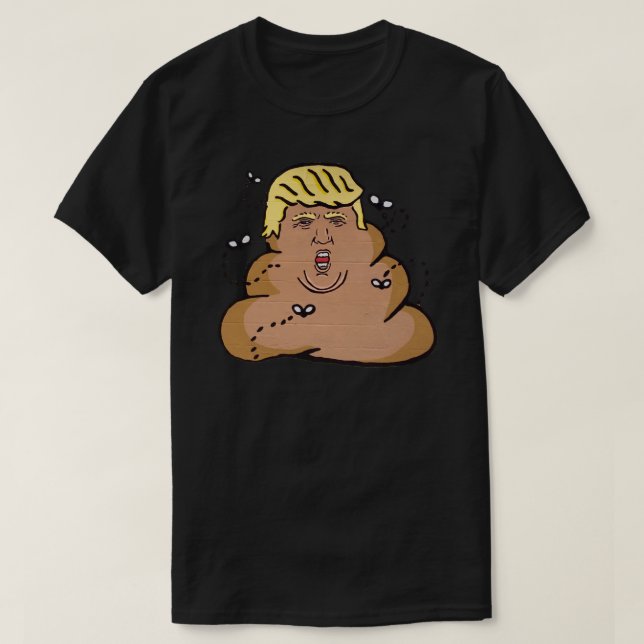 Camiseta Trump Dump - Decadación de Donald Trump al estilo  (Diseño del anverso)