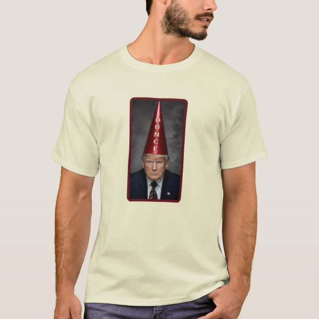 Camiseta Trump Dunce T-Shirt (Anverso)