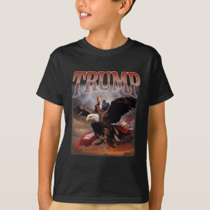 Camiseta Trump Eagle Eagle Eeuu President 2024 Recuperar Es
