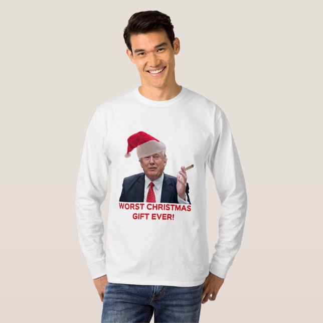 Camiseta Trump, ¡el peor regalo de Navidades de la historia (Anverso completo)