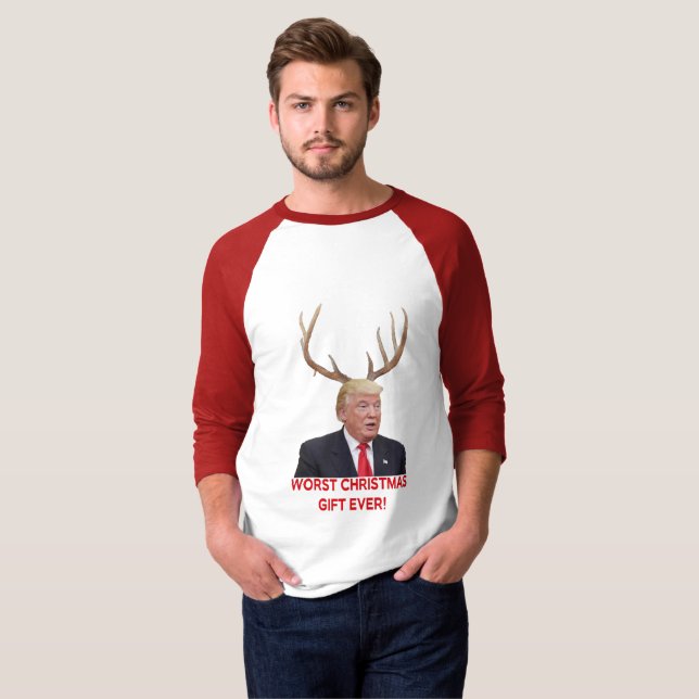 Camiseta Trump, ¡el peor regalo de Navidades de la historia (Anverso completo)
