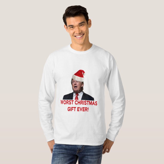 Camiseta Trump, ¡el peor regalo de Navidades de la historia (Anverso completo)