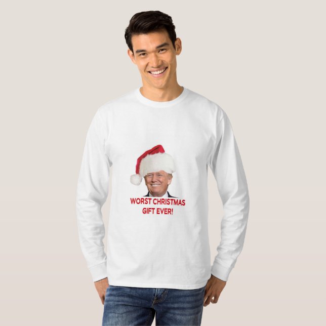 Camiseta Trump, ¡el peor regalo de Navidades de la historia (Anverso completo)