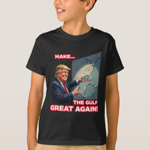 Camiseta Trump, el presidente de Estados Unidos en el Golfo