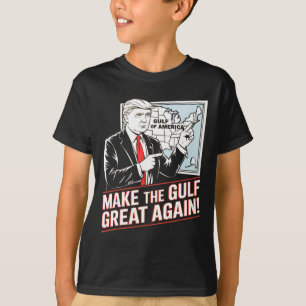Camiseta Trump, el presidente de Estados Unidos en el Golfo