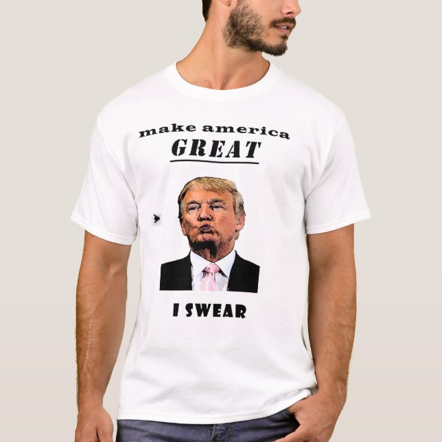 Camiseta trump El presidente inevitable (Anverso)