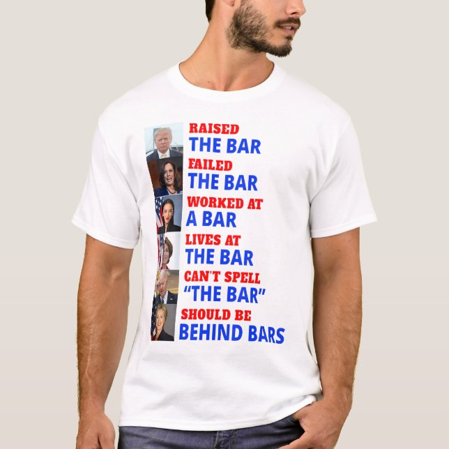 Camiseta Trump Elevó El Colegio De Abogados Harris Falló El (Anverso)