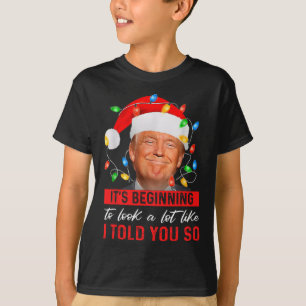 Camiseta Trump, empieza la mirada como te dije