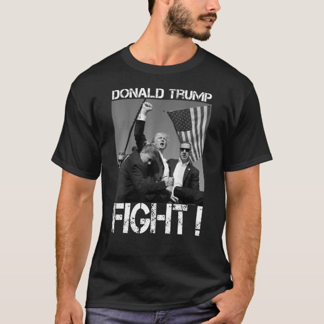 Camiseta Trump en 2024, Donald Trump en la lucha contra Tru (Anverso)