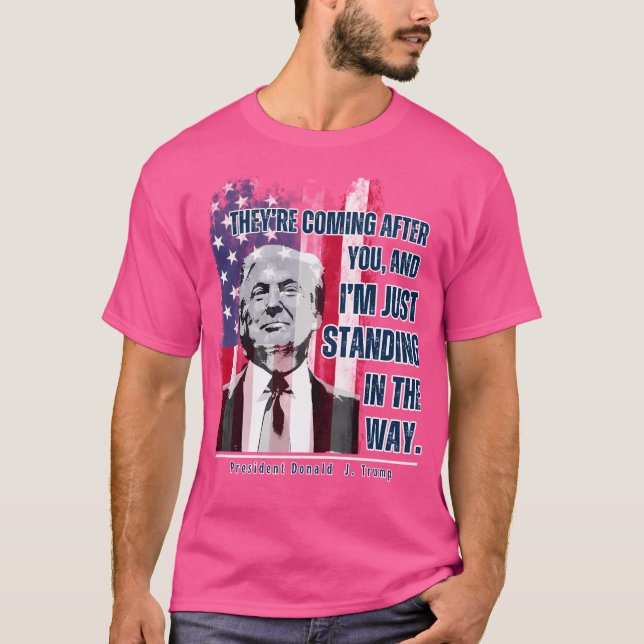 Camiseta Trump En El Camino (Anverso)