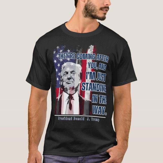 Camiseta Trump En El Camino (Anverso)
