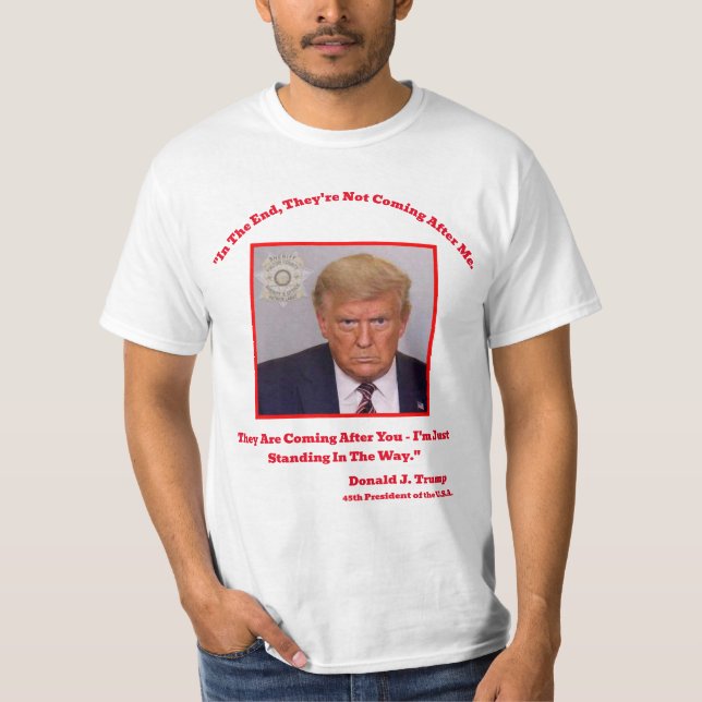 Camiseta Trump - En el camino (Anverso)