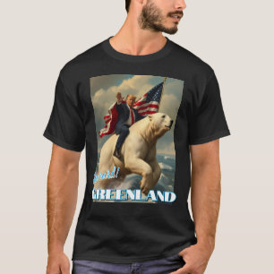 Camiseta Trump en Groenlandia